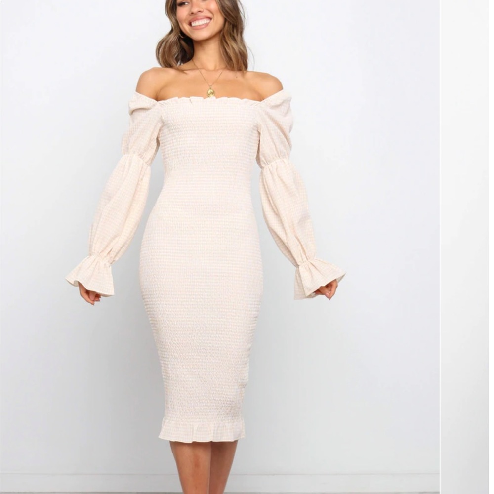 Petal + Pup Leona Apricot Dress 12